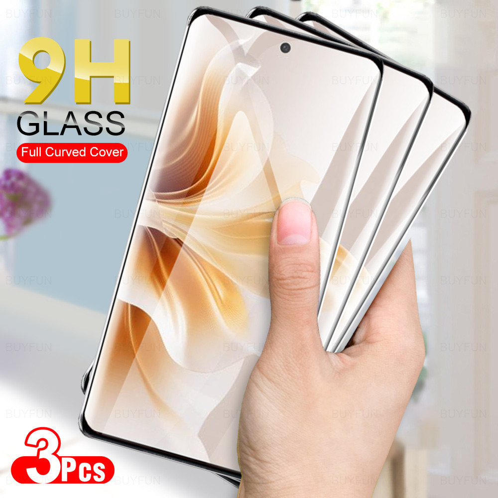 thumbnail image 2 of 3x Premium Tempered Glass Screen Protector For Google Pixel 7 / 7 Pro (Full Cover) 2 of 6
