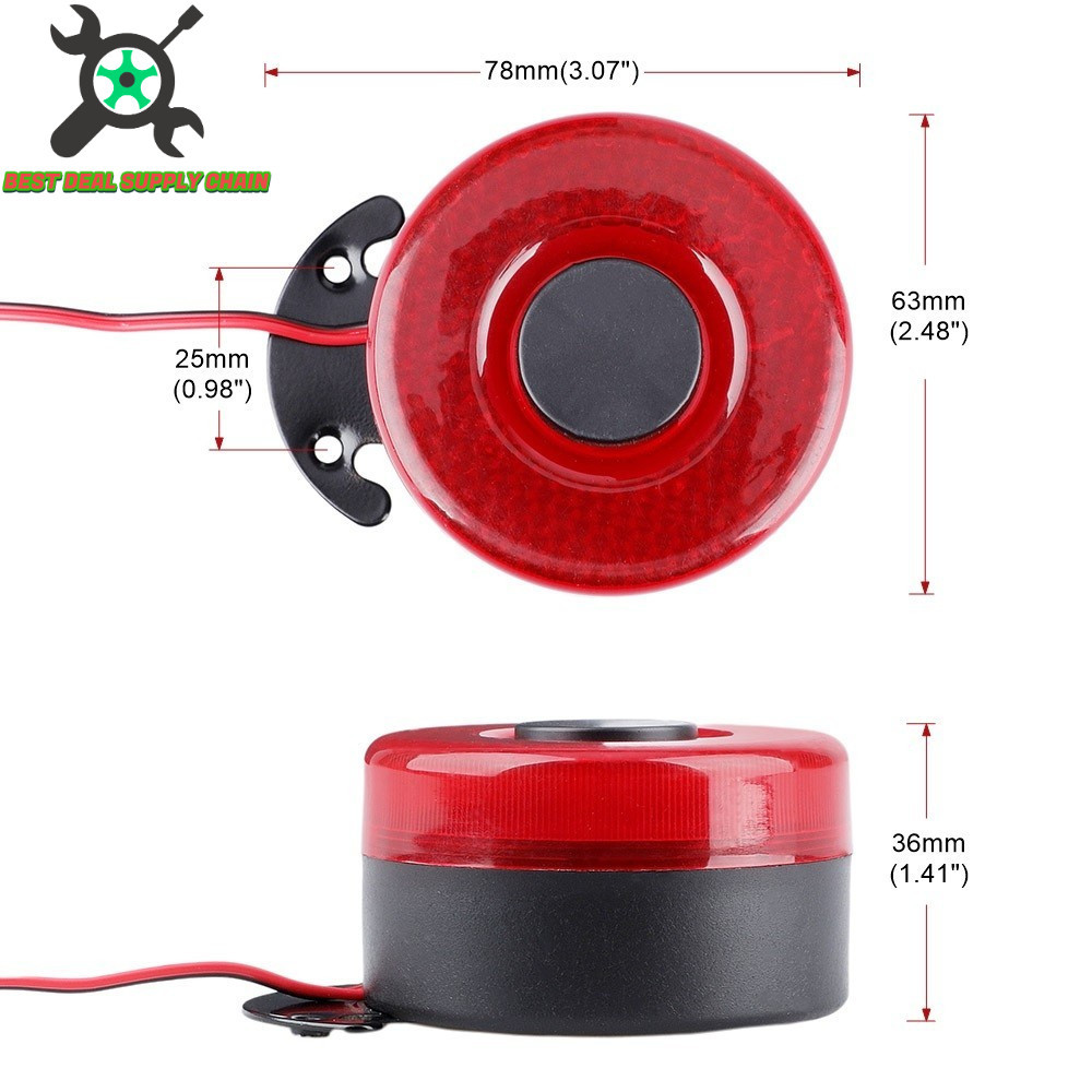 Beep Reverse Beeper Air Horn DC 12V24V 105dB Warning Siren Sound