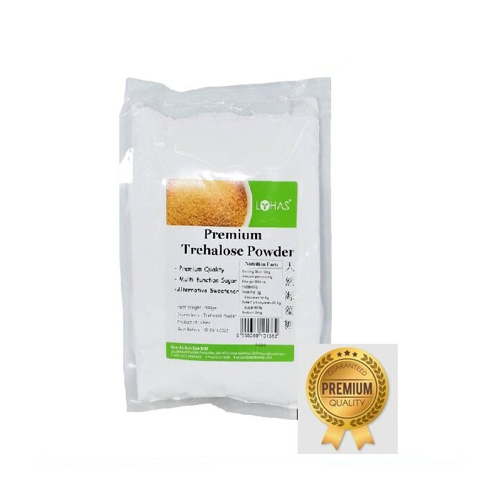 LOHAS PREMIUM TREHALOSE POWDER HALAL 500GM 天然海藻糖 | Shopee Malaysia