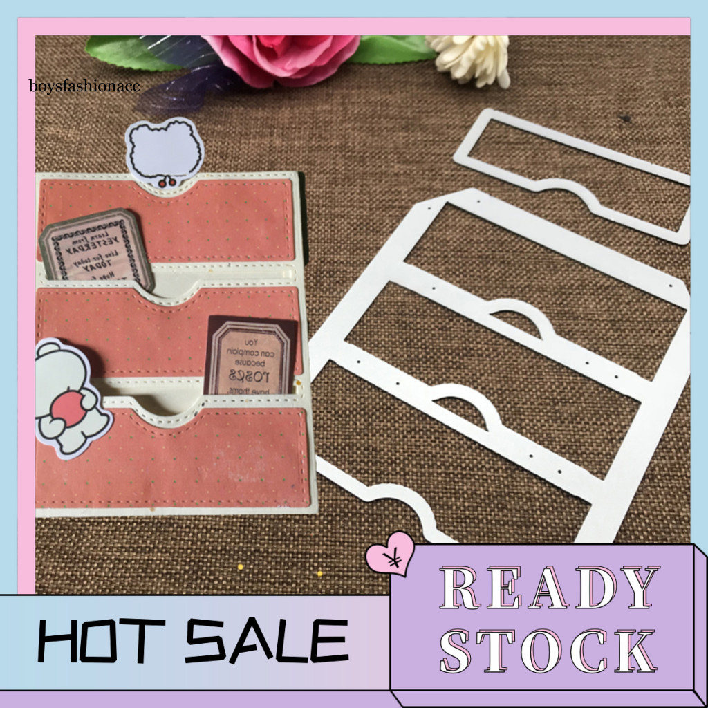 BF Embosser Template Suture Slot Pocket Pattern EcoFriendly Carbon