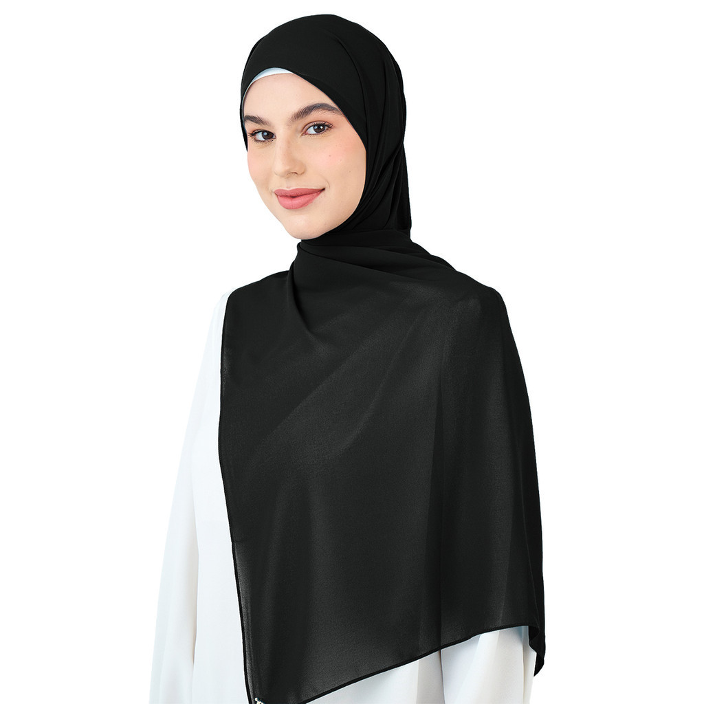 naelofar Raya Chiffon Shawl | Shopee Malaysia