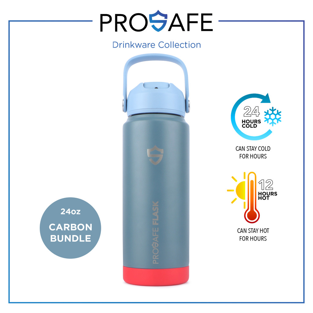 ProSafe Flask 24oz Carbon Collection | Shopee Malaysia