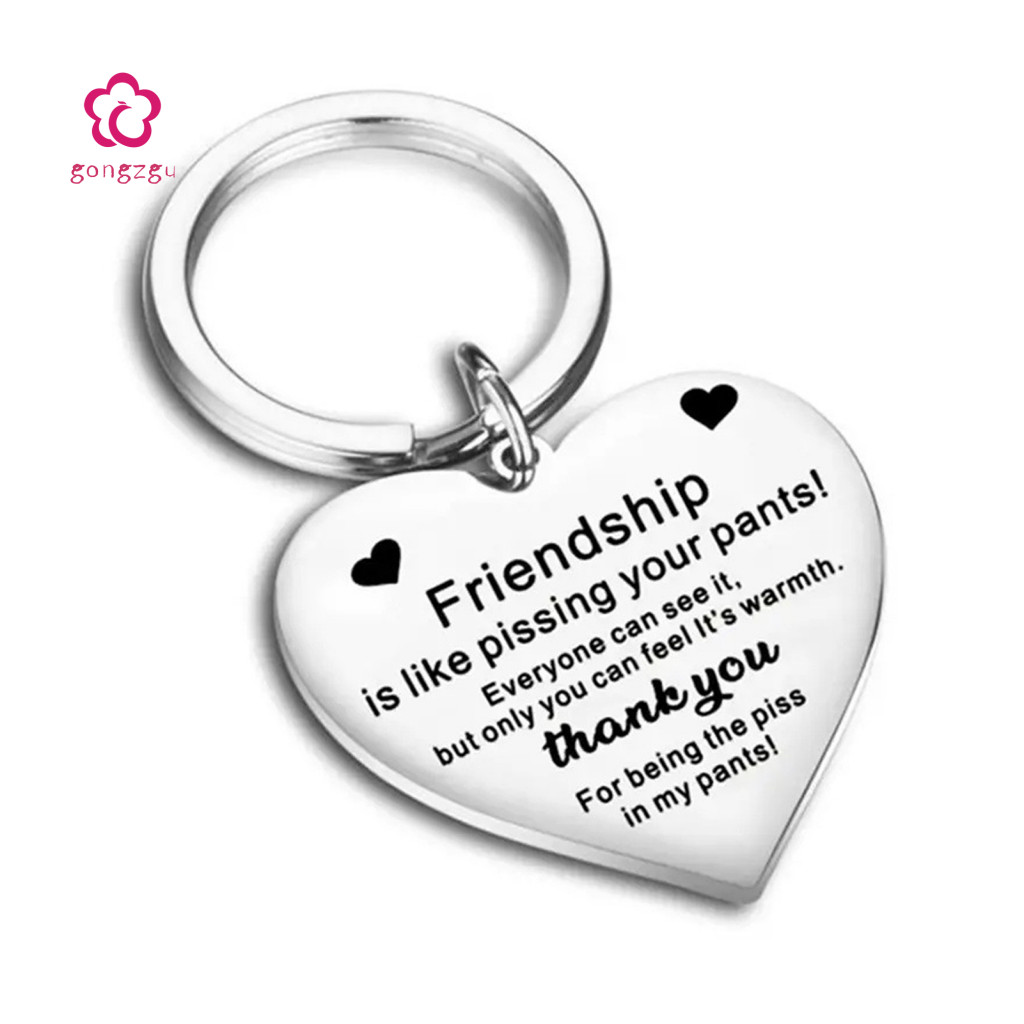 (gongzgu) Portable Heart Keychain Lightweight Keychain Mother's Day ...