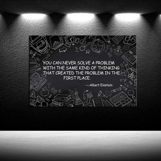 You Can Never Solve Problems with The Same Thinking Albert Einstein ...