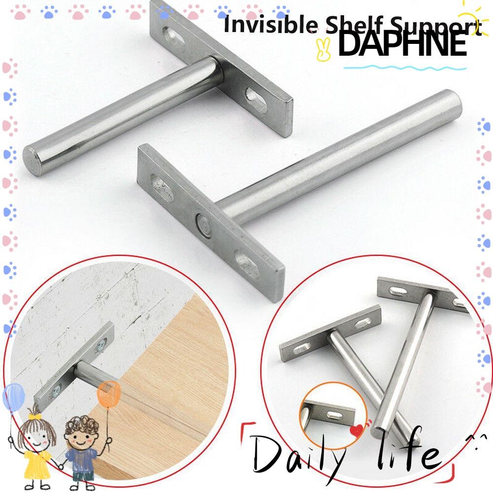 DAPHNE-HOME Invisible Shelf Brackets Heavy Duty Convenient Hardware ...