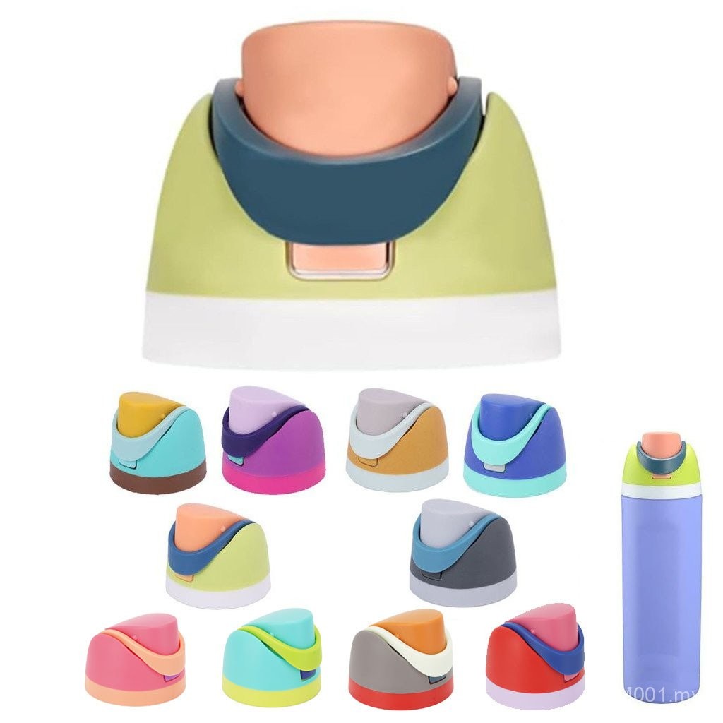 Owala Freesip Replacement Lid - One Button Leakproof Top For 16oz, 24oz, 32oz, 40oz Bottles, Dark Blue