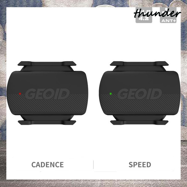 Thunder Geoid CS600 Bike Cadence Speed Sensor Dual Mode ANT Bluetooth ...