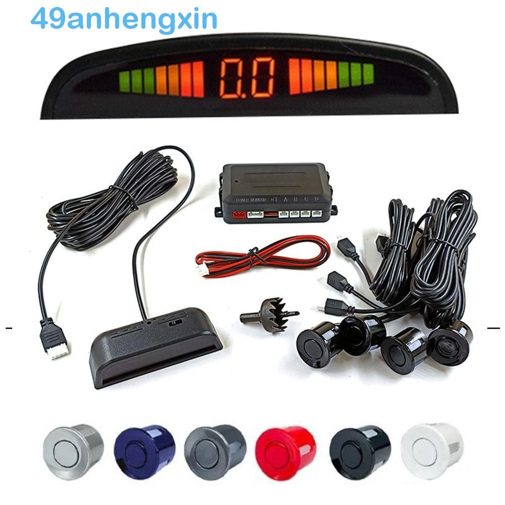 ANHENGXIN Car Parking Sensor Kit, LED Display Universal Car Reverse