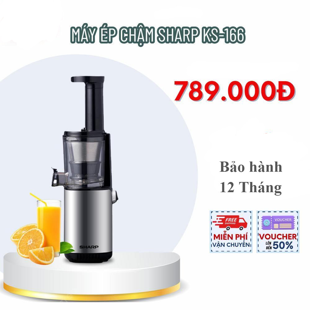 Sharp KS-166 mini Slow Press, Genuine Sharp Juicer - Compact mini Slow ...