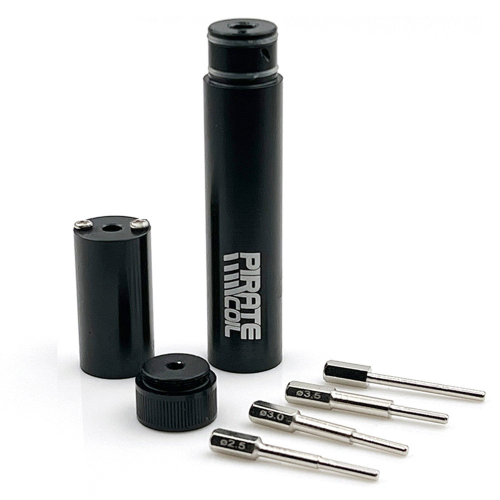 4 in 1 PIRATE Coiler JIG Rolling Kit 2.0/2.5/3.0/3.5 Coil Jig Heating Wire  Wick Tool