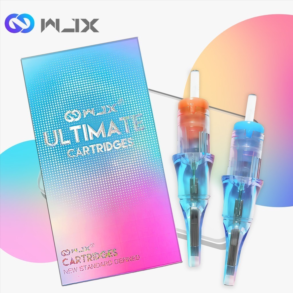 ((20pcs) Wjx Professional Tattoo Ink Cartridge RL RS RM M1 Disposable ...