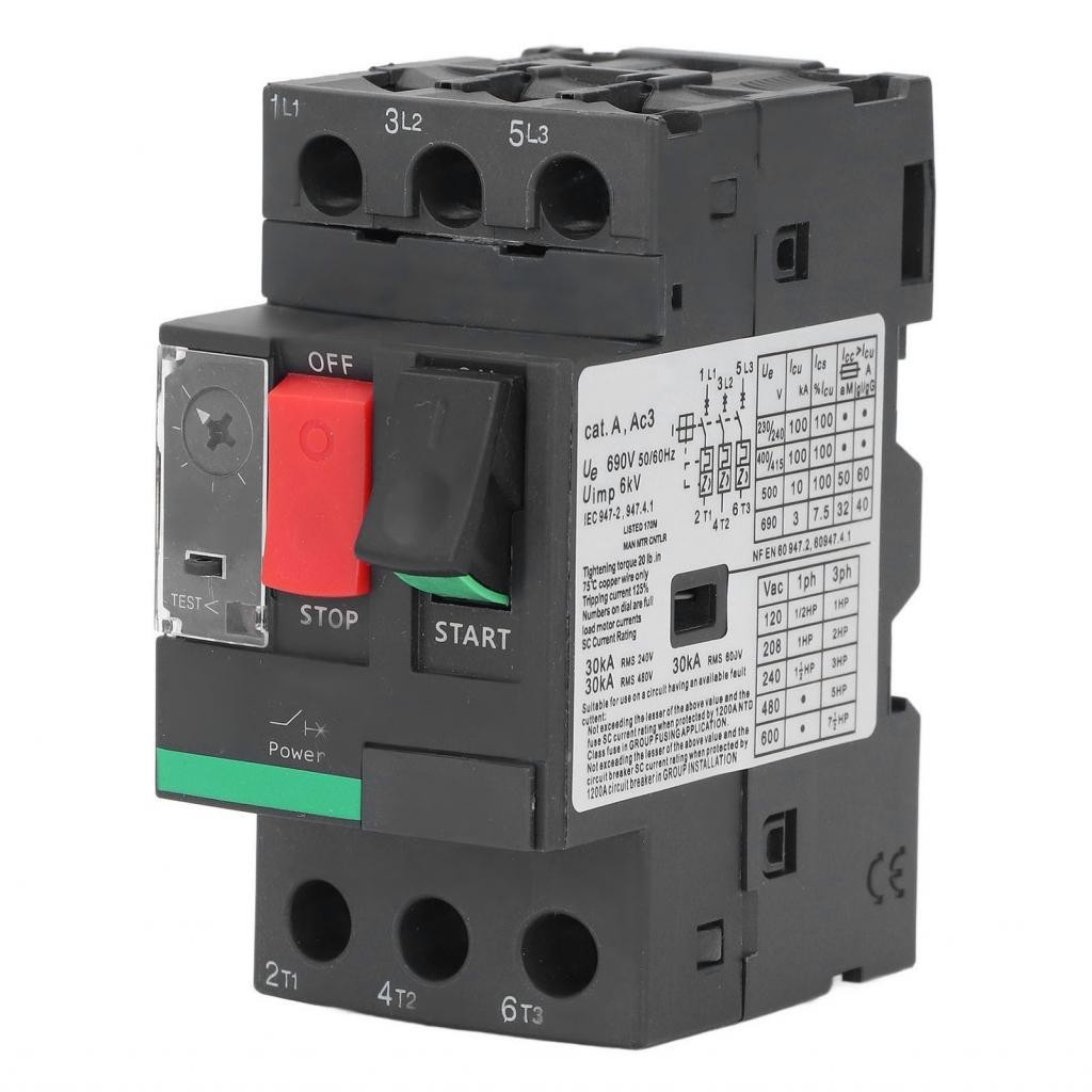 Yohooo Motor Circuit Breaker Efficient Flame Retardant PC Professional ...