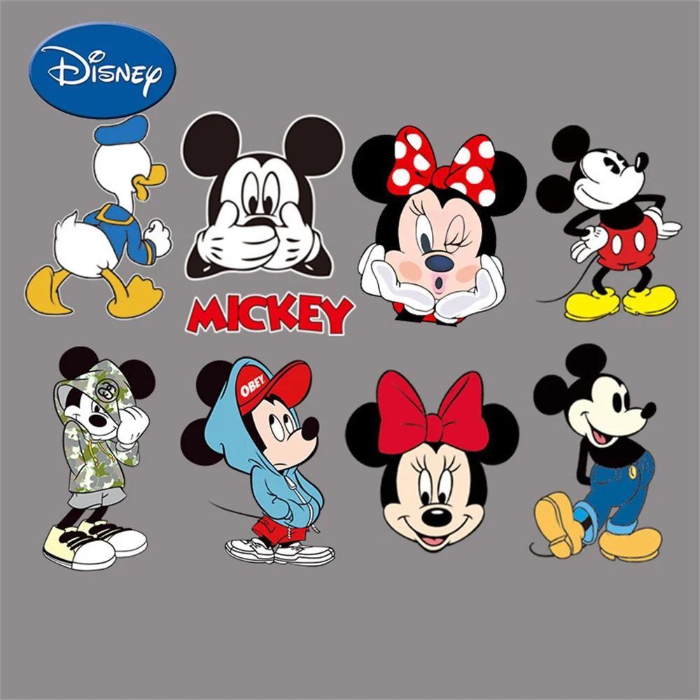 Disney Cartoon Stickers Cute DIY Printing Transfer Stickers Mickey ...