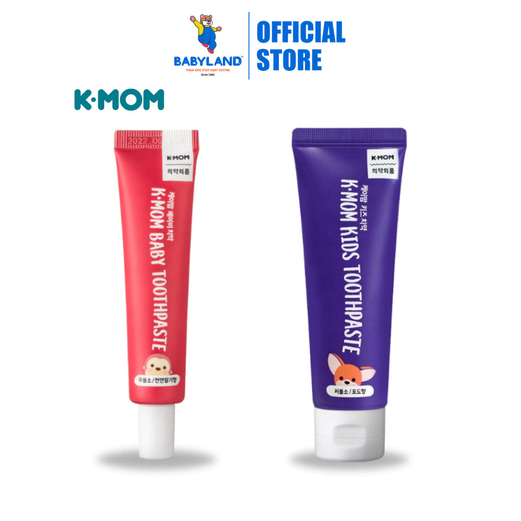 K-Mom Baby & Kids First Dental Care Toothpaste | Shopee Malaysia