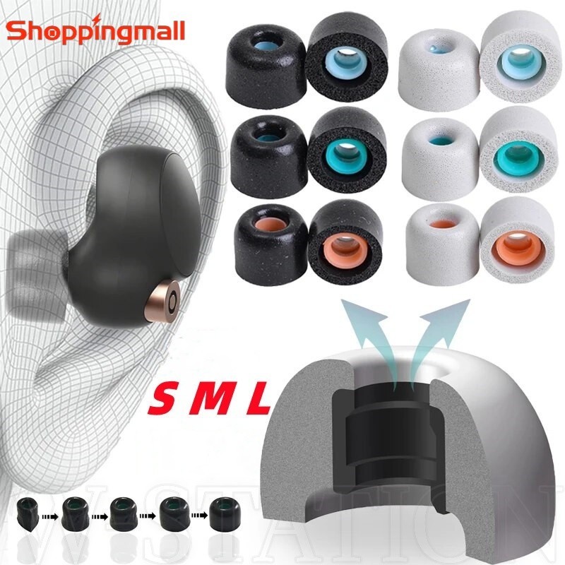 [Sunshine] Comfortable Memory Foam Earbuds For Sony WF1000XM4 S/M/L
