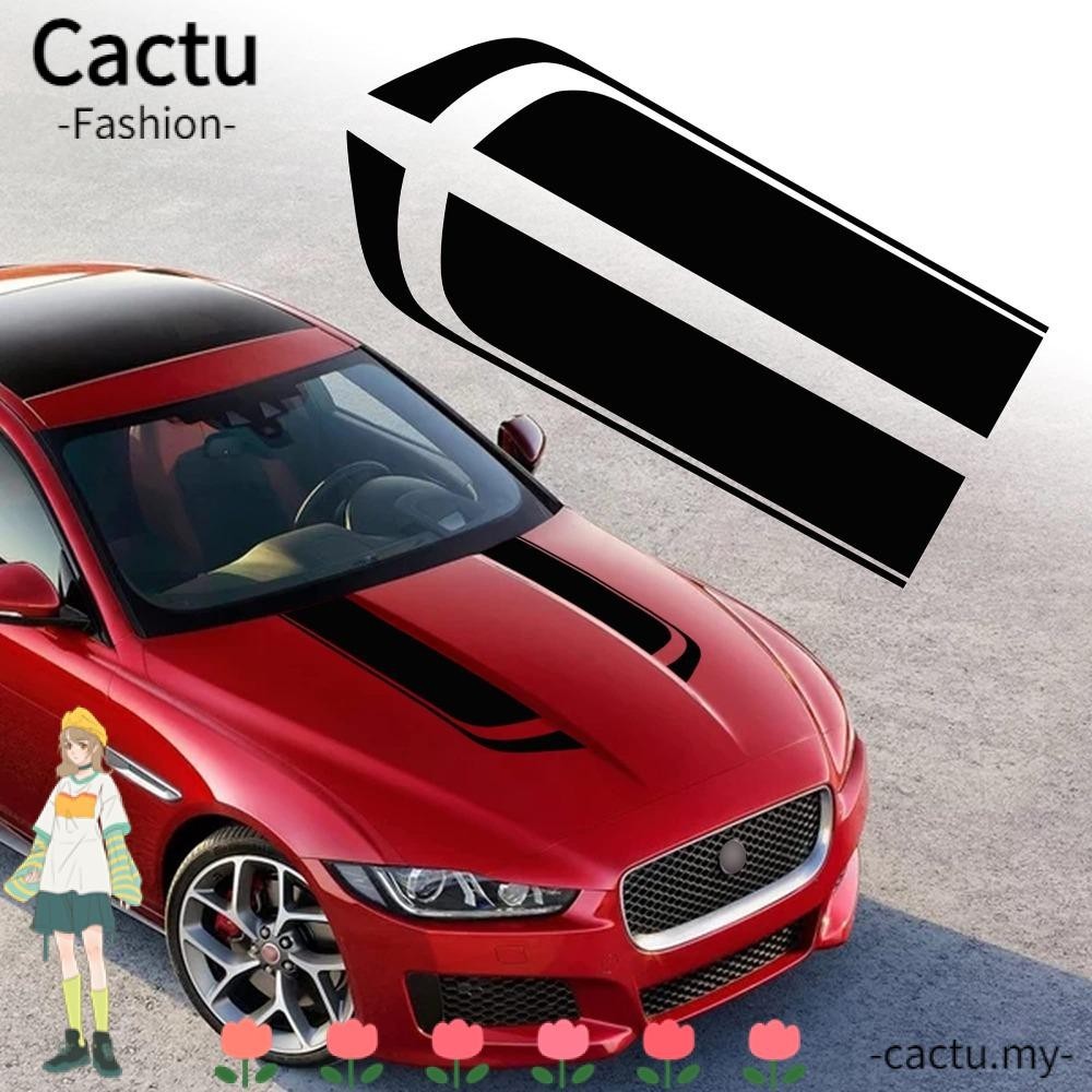 FACCH 1 Pair Car Hood Decal Sticker, Stripe 84*14.5cm / 33*5.7inches