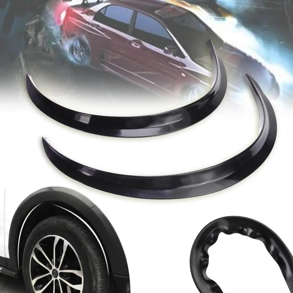 2pcs Universal Car Wheel Eyebrow Arches Lips 73cm Auto Side Fender ...