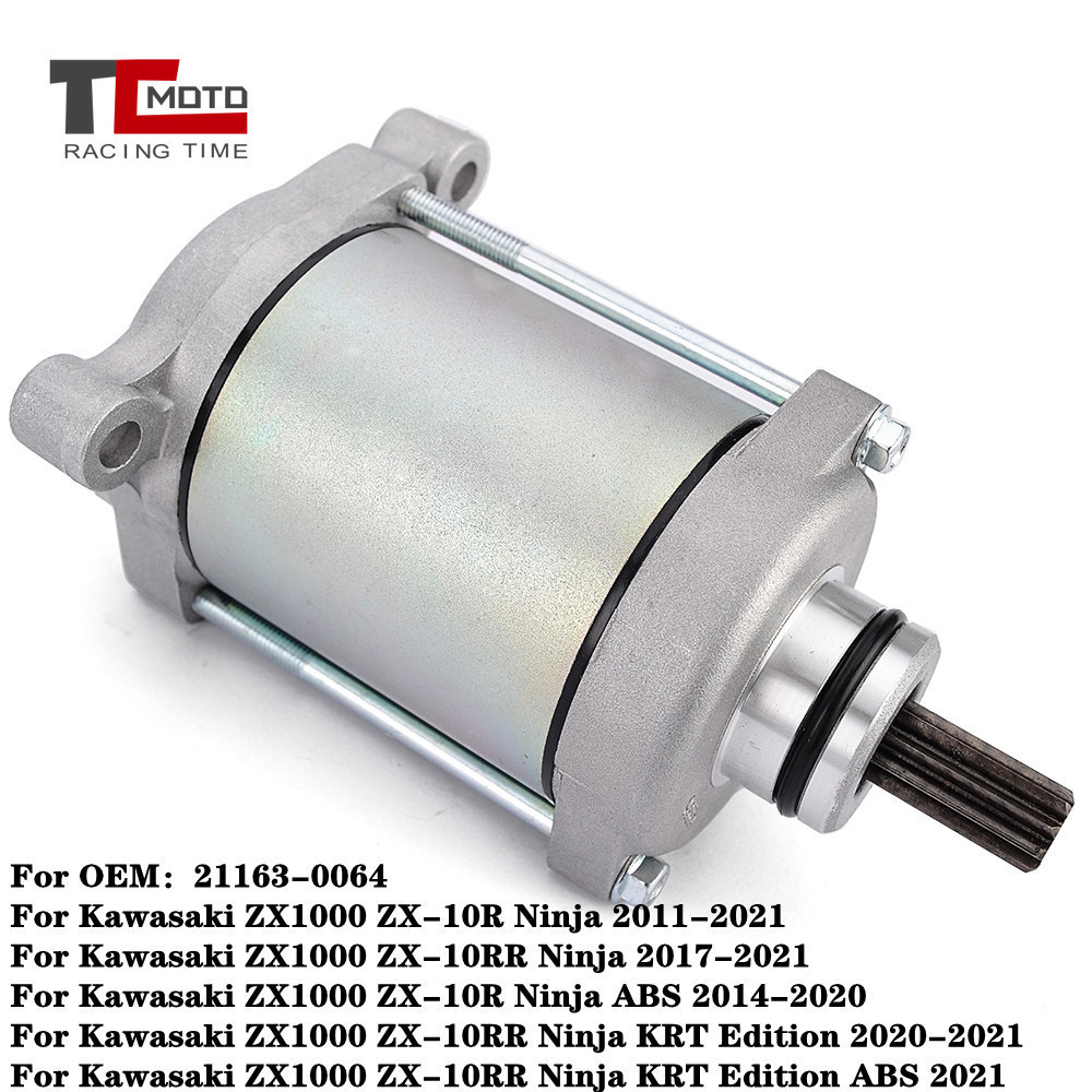 GOOFIT Elektrostarter Für Kawasaki Ninja ZX-10R / ZX-10RR (2014-2021) – Hochdrehend & Langlebig