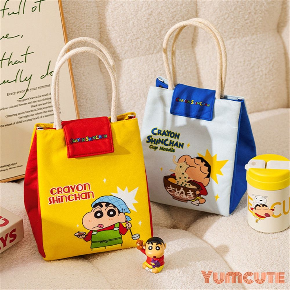 Crayon Shin-chan Portable Lunch Drink Carrier Insulated Bag Fresh ...