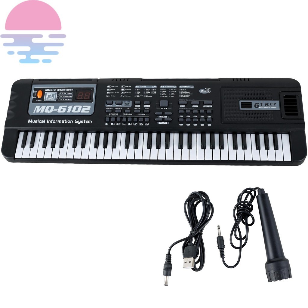 61 Key Quick Start Electric Keyboard Recording Playback Keyboard Piano