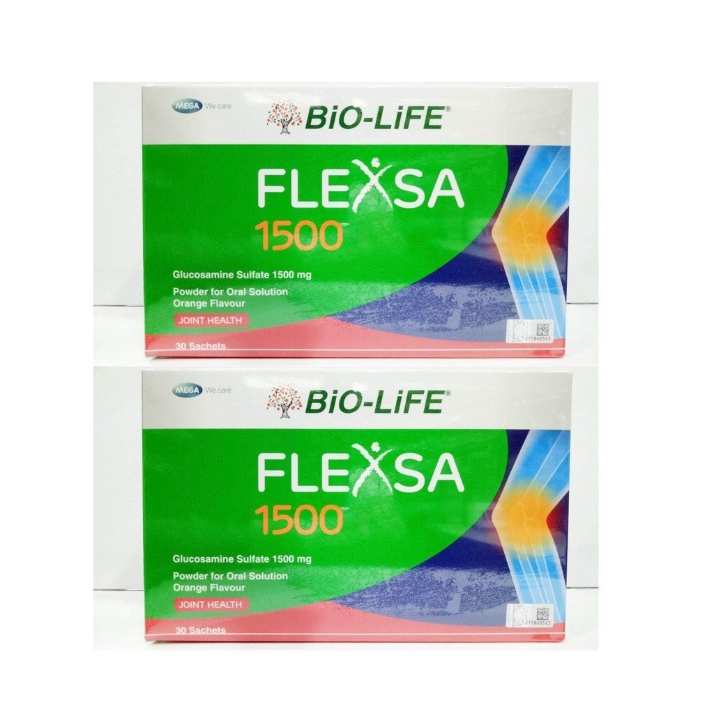 MEGA Bio-Life Flexsa 1500 (Glucosamine sulfate) 2 x 30's | Shopee Malaysia