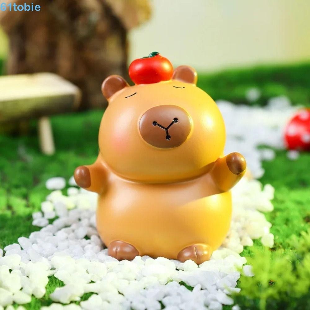 TOBIE Simulation Capibara Model, Model Figure Capybara Action Figure ...