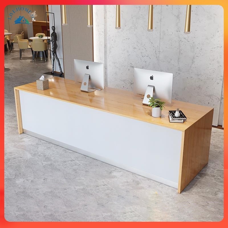 Company Reception Desk Company Front Desk Salon Counter Shop Cashier ...