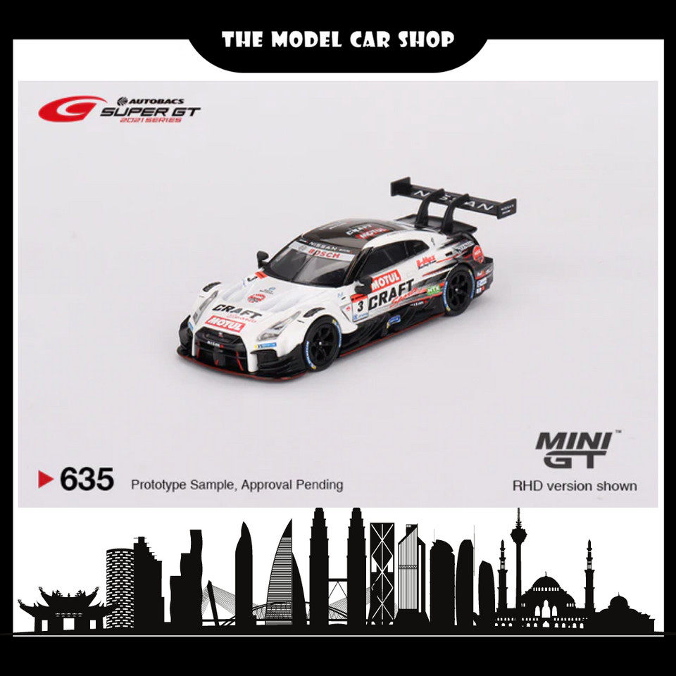 [Mini GT] Nissan GT-R Nismo GT500 #3 NDDP Racing With B-Max 2021 SUPER ...