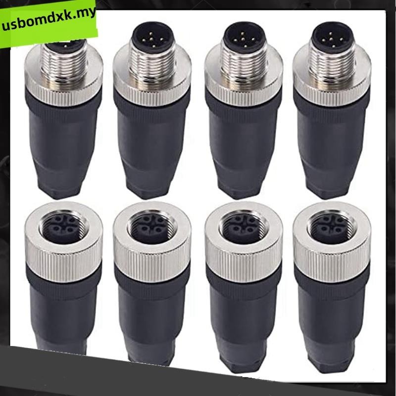 Eonvic M12 5-Pin Aviation Sensor Connector - Industriestecker Für Sensoren & Automatisierung