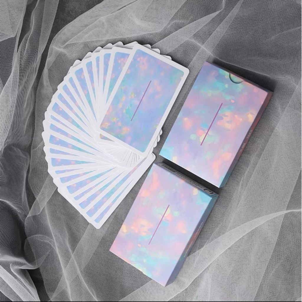 54pcs Gradient Poker Cards Creative Playing Cards Magic Deck Fluid ...