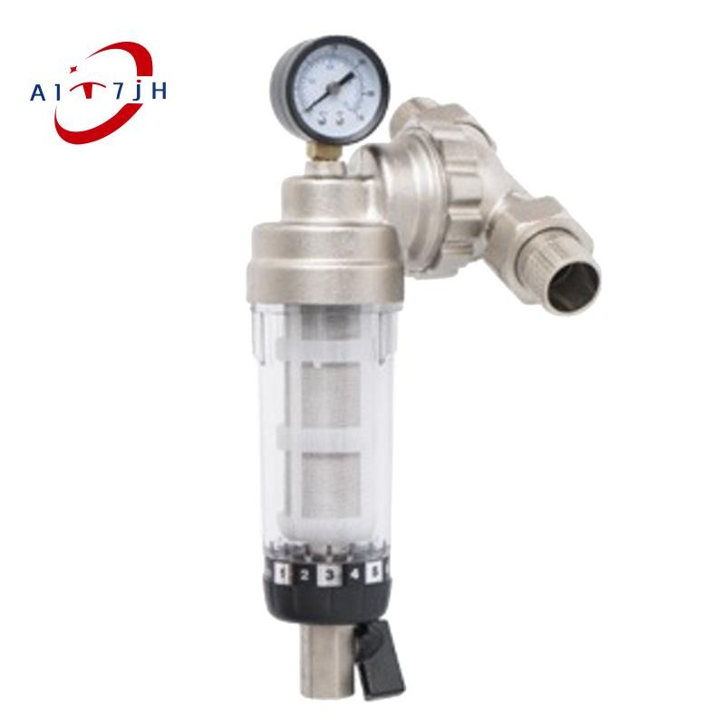 Whole House Central Filter High-Flow Tap Water Filter Reusable Sediment ...