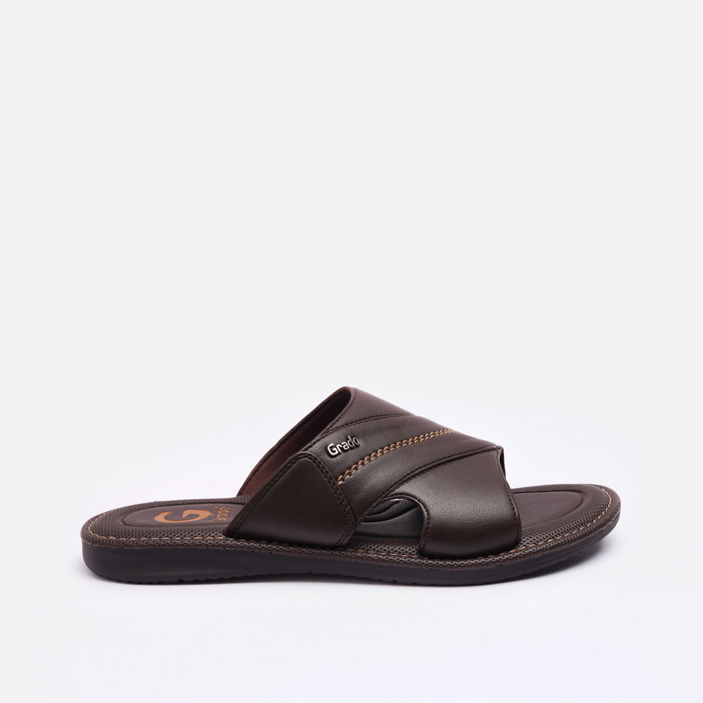 Grado Casual Sandals KEN03 Brown | Shopee Malaysia