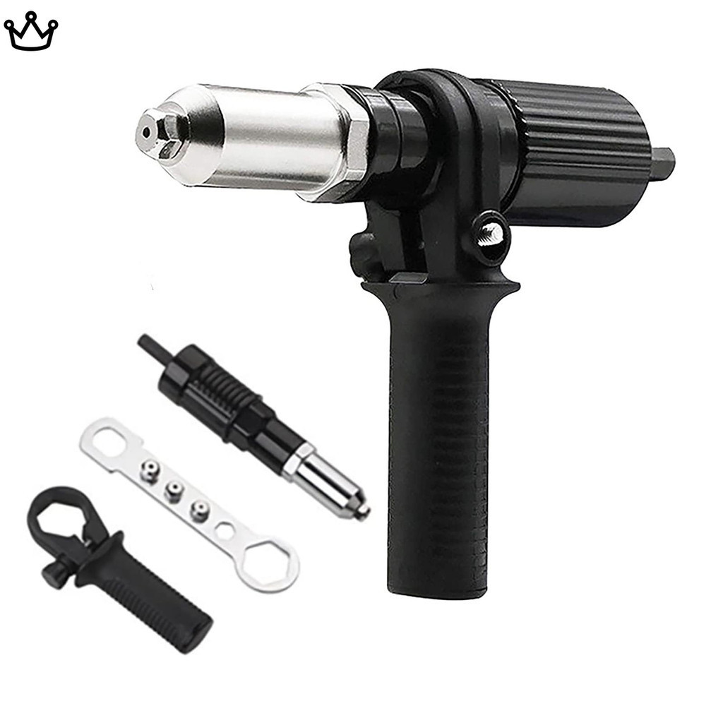 Electric rivet gun, core blind rivet gun conversion joint, electric