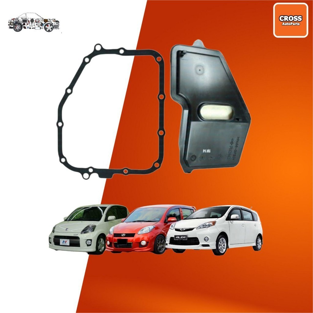 🔥JAPAN🔥 AUTO FILTER GEARBOX FILTER WITH GASKET PERODUA MYVI 20052014