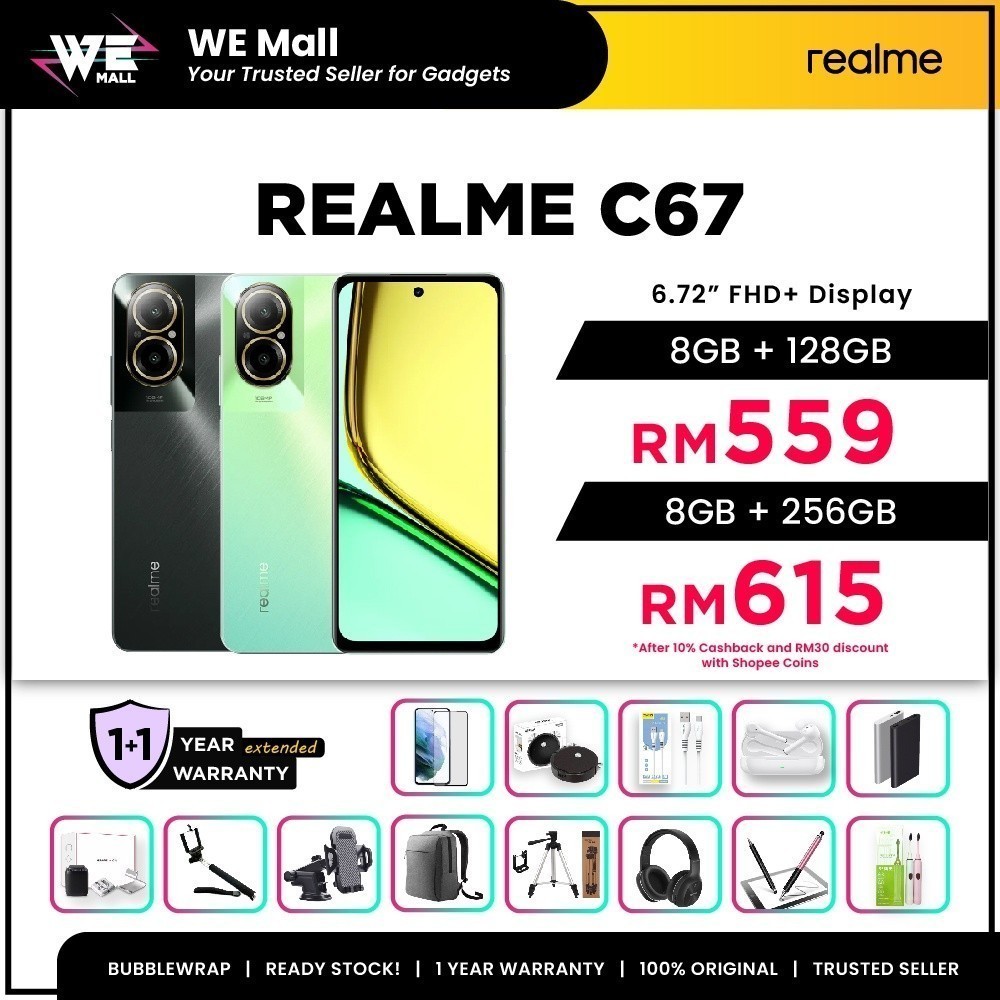 realme c67 ram 8 rom 256