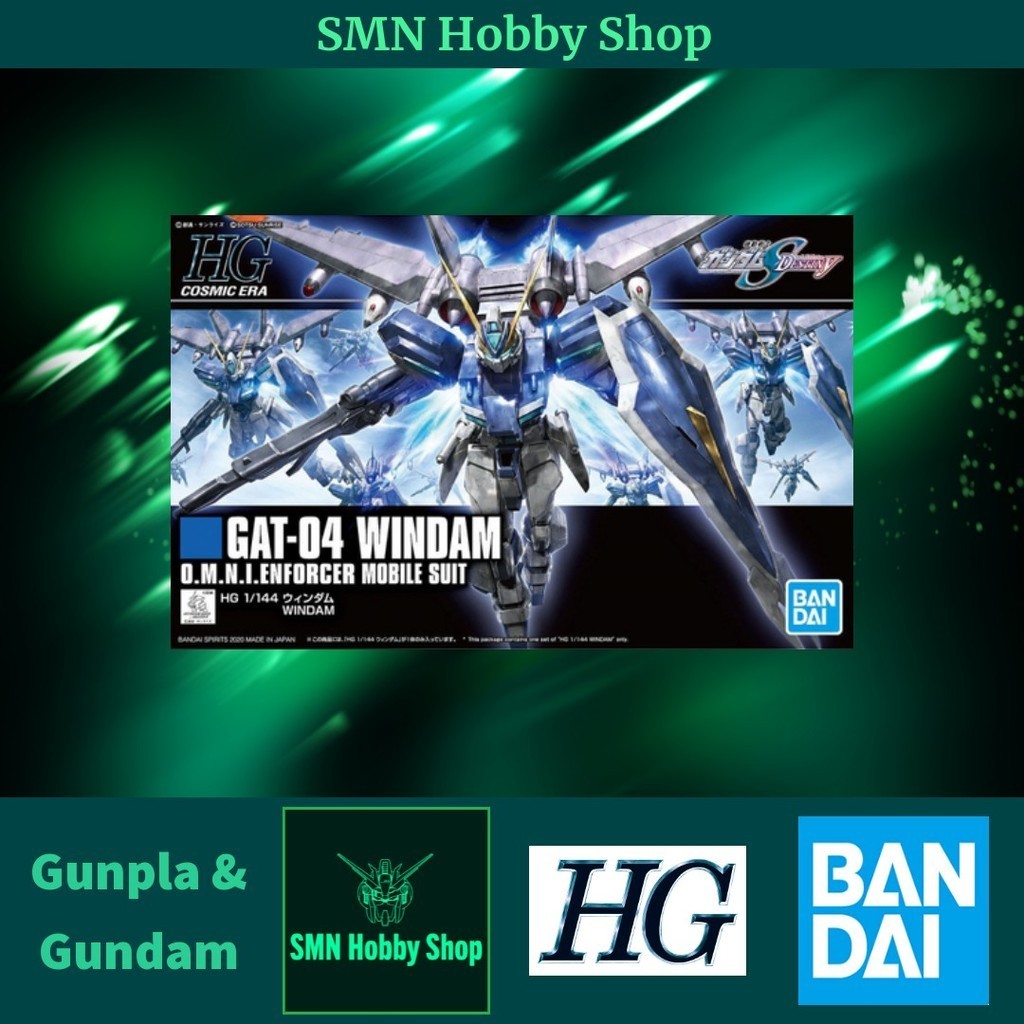 HG 1/144 GAT04 Jet Windam 232 Gunpla Gundam Toys Plastic Model Kit [HGCE] (Bandai) Shopee