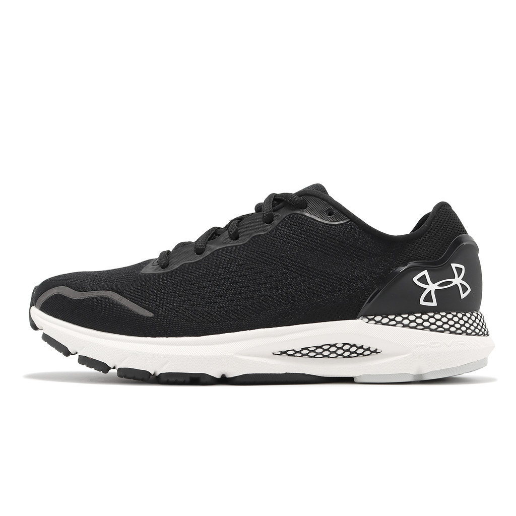 Under Armour Jogging Shoes HOVR Sonic 6 Black White Road Running ...