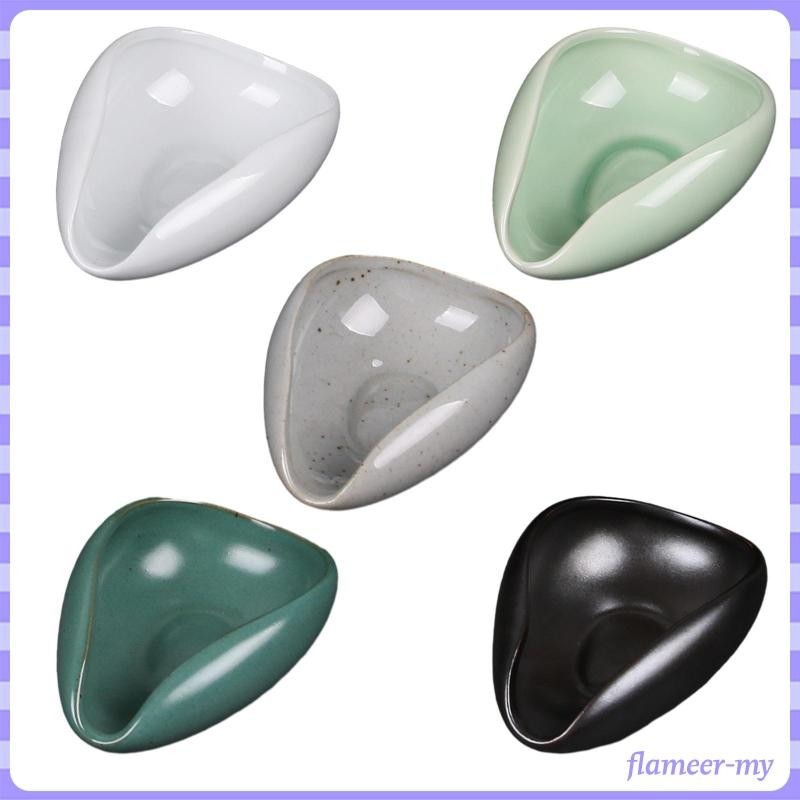 [FlameerMY] Coffee Bean Dosing Cup Ceramic Single Dosing Tray Modern