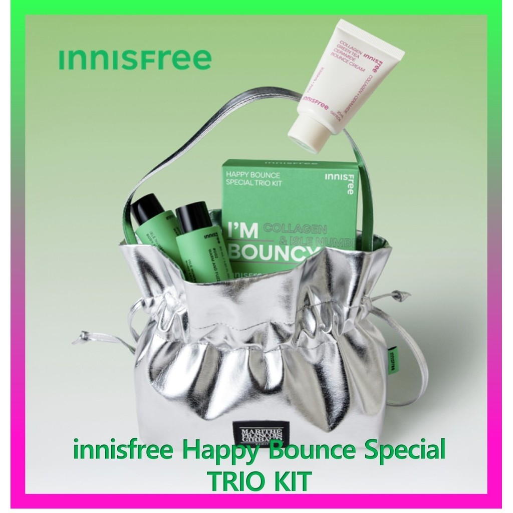 [SAMPLE] innisfree Happy Bounce Special TRIO KIT(ISLE NUMBER BODY WASH ...