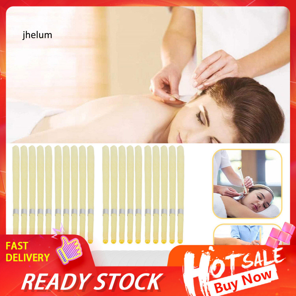 jl* Therapeutic Ear Candles Ear Candle for Earwax Removal Relaxing Aromatherapy Ear Wax Removal