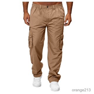 BRAND NEW IN STOCK) Solid Color plain Loose causal Pants thin multi-pocket  cargo pants men elastic waist drawstring Wide leg trousers, Men's Fashion,  Bottoms, Trousers on Carousell