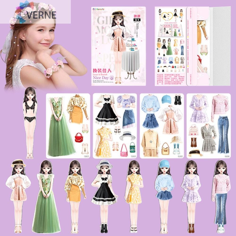 [Verne.my] Magnetic Dress Up Set Created Imagine Set Cultivate ...