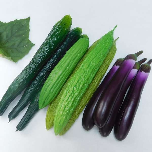 fake eggplant Simulation Eggplant Fake Fruit Vegetable Model Decoration ...