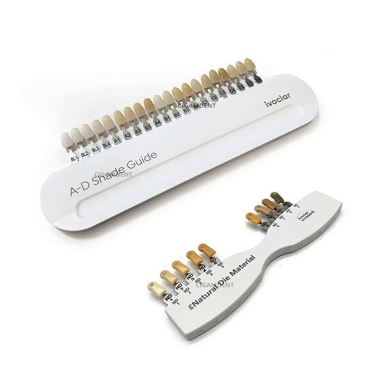 1 Set Dental Teeth Shade Guide Ivoclar Vivadent 9/16/20 Color Porcelain ...