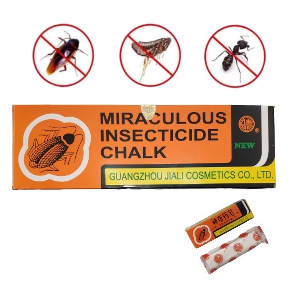MIRACULOUS INSECTICIDE CHALK RACUN KAPUR SERANGGA COCKROACH ANT FLEA ...