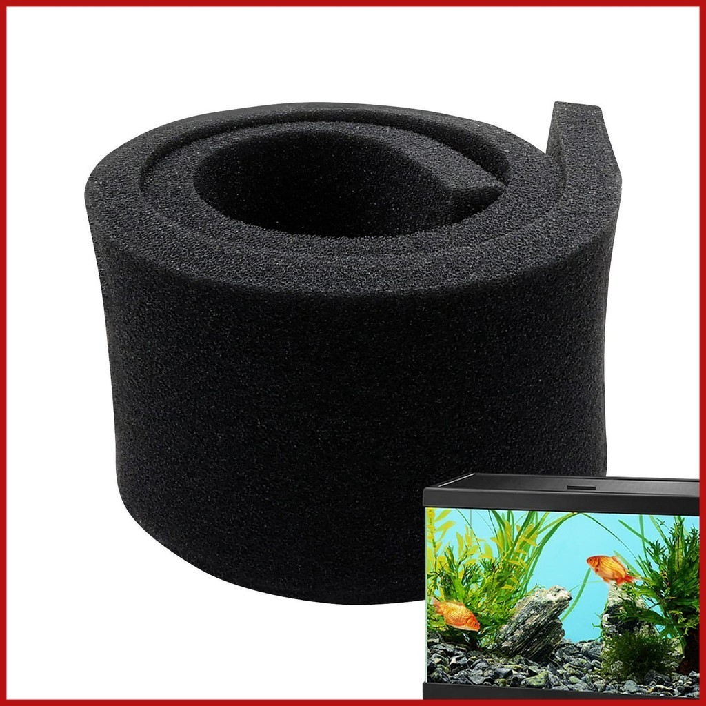 Aquarium Filter Foam Pad Pond Filter Media Foam Easy To Cut Black ...