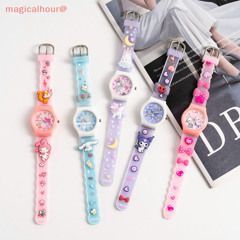 magicalhour New Cartoon Sanrio Wrist Watch Cinnamoroll Watchband Y2K ...