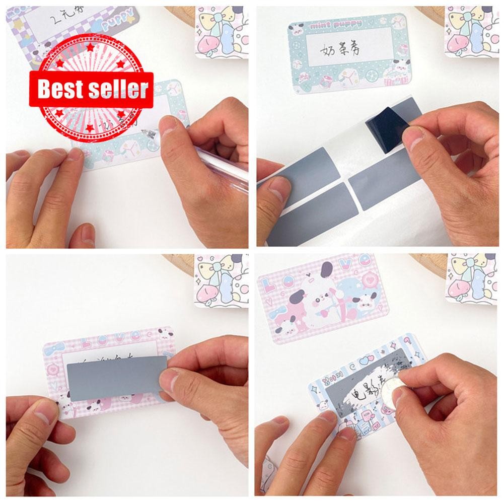 Cartoon Cute Scratch Cards Creative Diy Lucky Scratch Toys Reward ...
