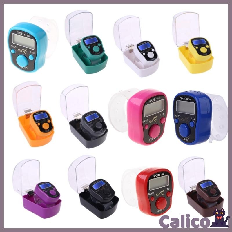 Mary LCD Finger Tally Counter Digital Electronic Tasbeeh Counters