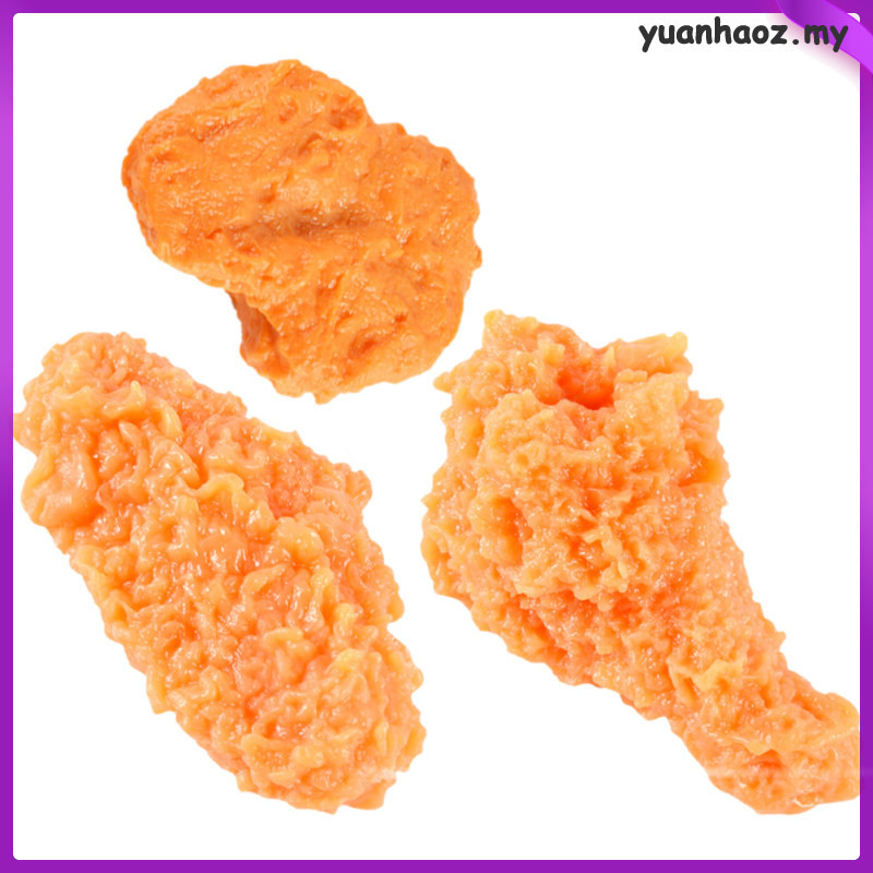 yuanhaoz Artificial Chicken Legs Store Supplies Simulated Wings Faux ...